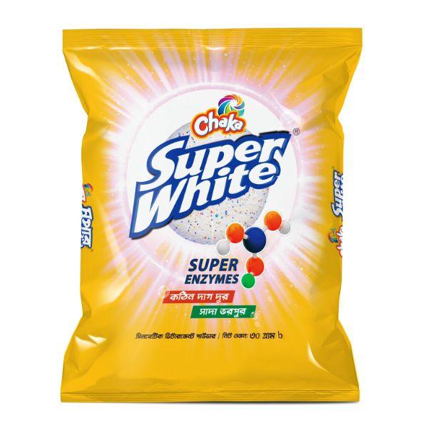 Chaka Super white Premium Detergent Powder 30gm