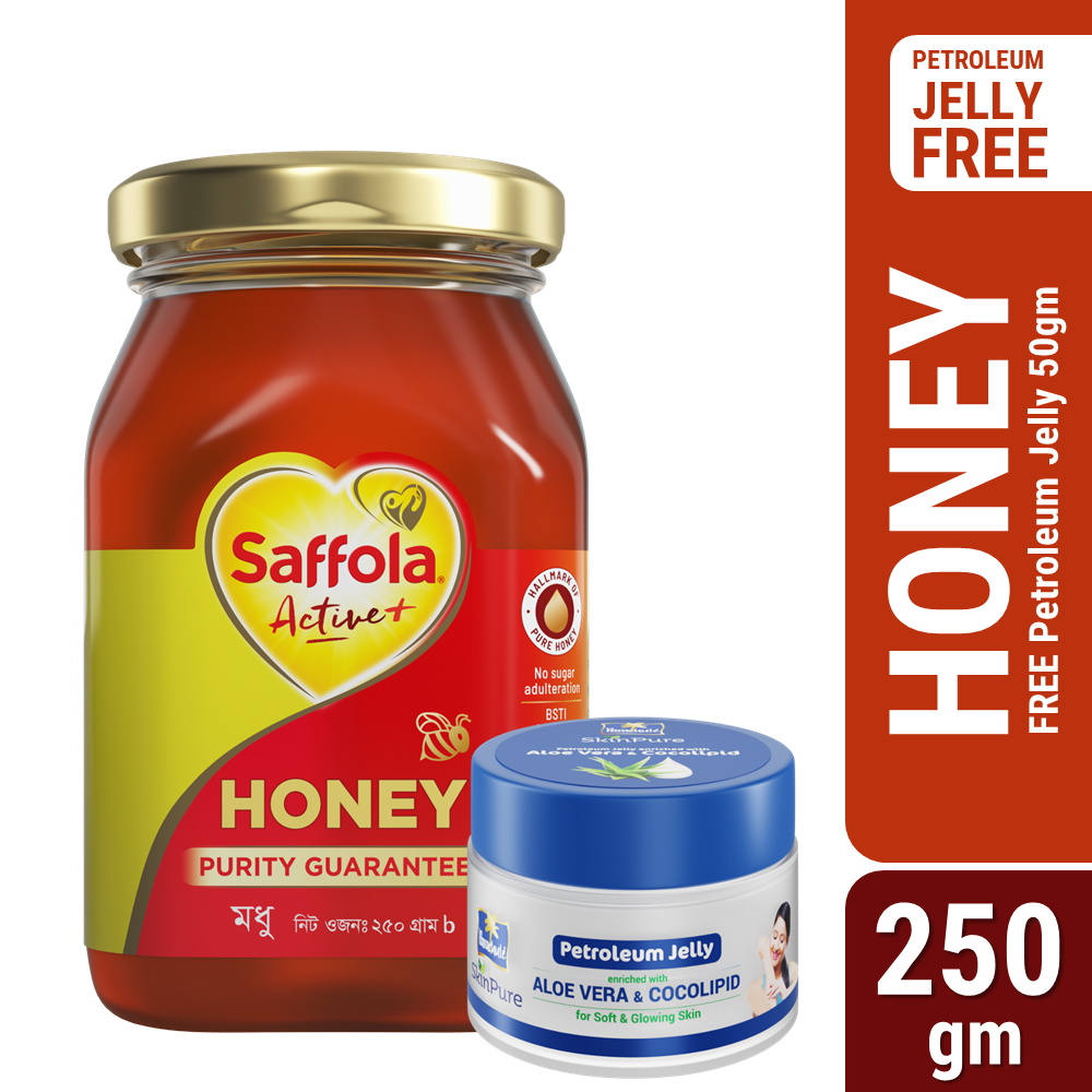 Saffola Honey 250gm (50ml Petroleum Jelly Free)