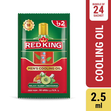 Red King Men`s Cooling Oil (2.5ml X 24 pcs)