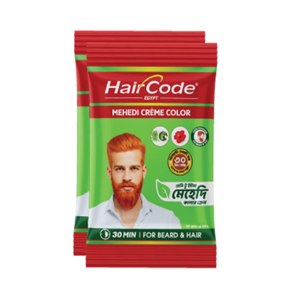 HairCode Egypt Mehedi Crme color (Hair + Beard) 25gm