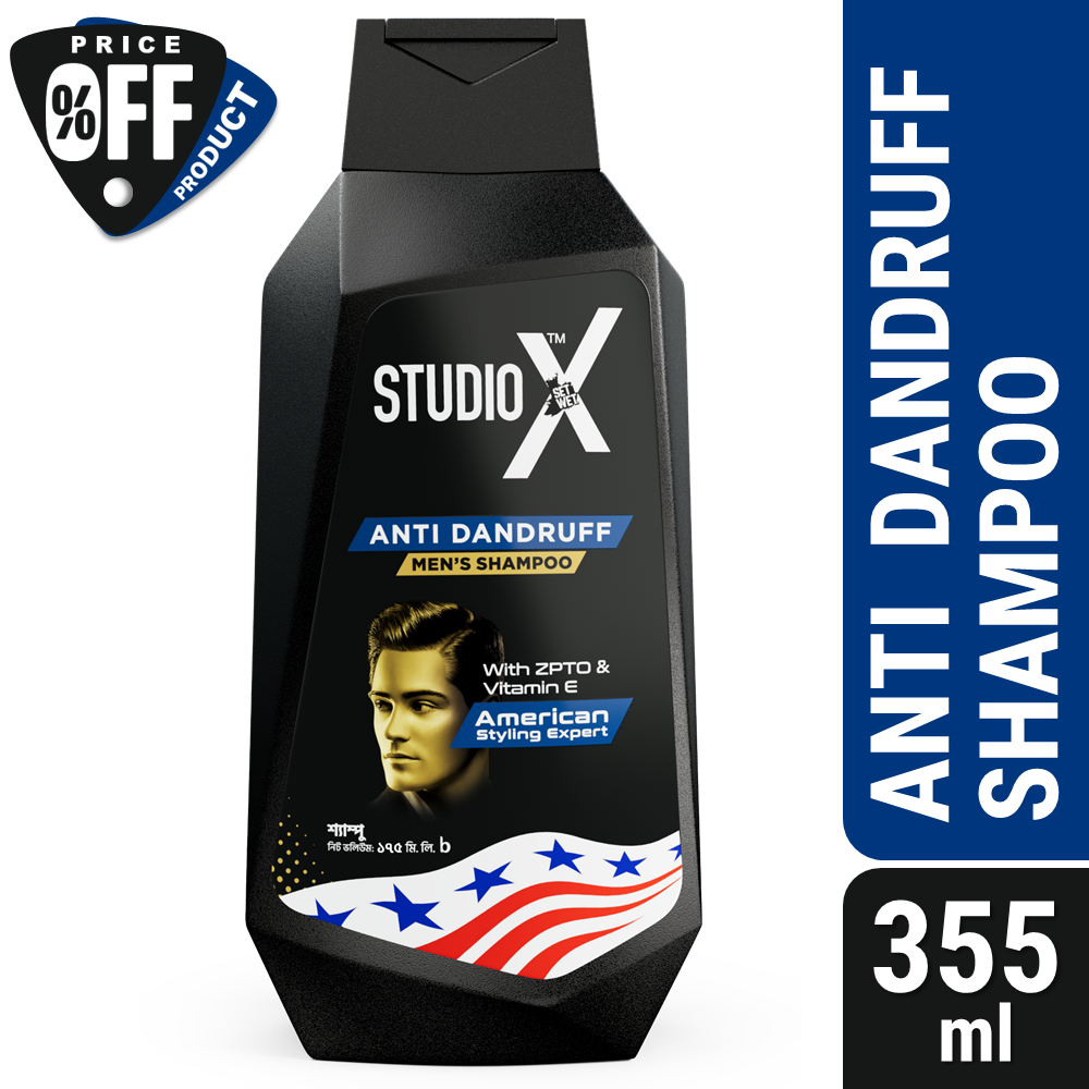 Studio X Anti Dandruff Shampoo for Men 355ml