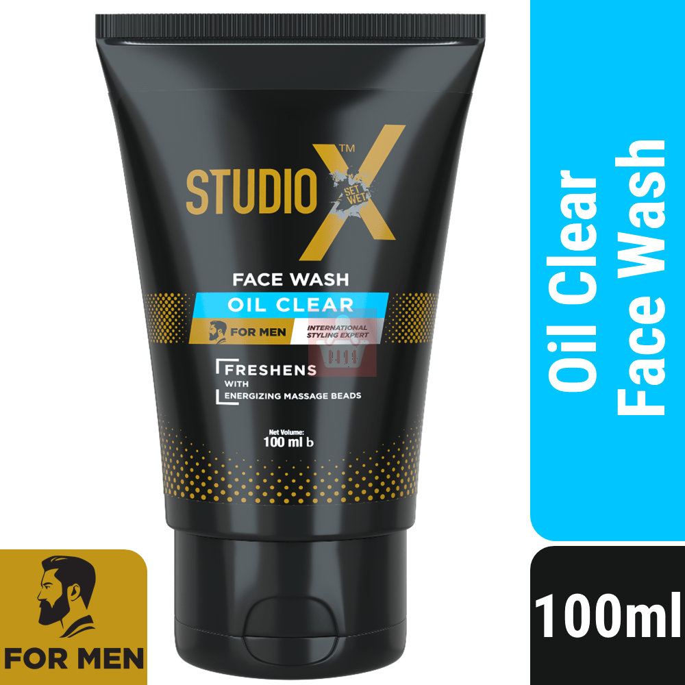 Studio X Oil Clear Facewash for Men 100ml