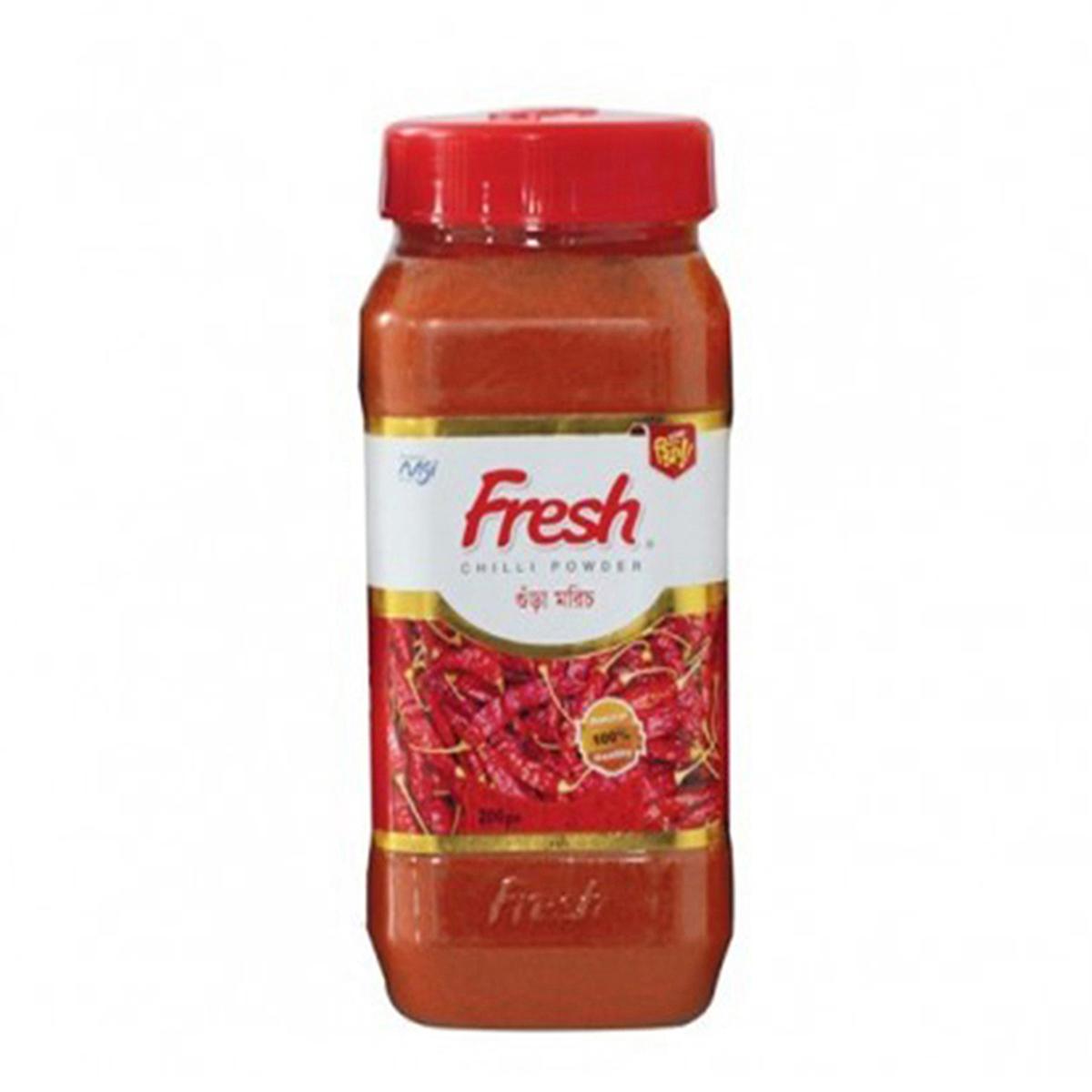 Fresh Chili Powder 200 gm jar