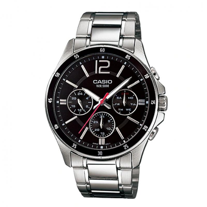 Casio MTP 1374D-1AVDF Chronograph Watch For Men