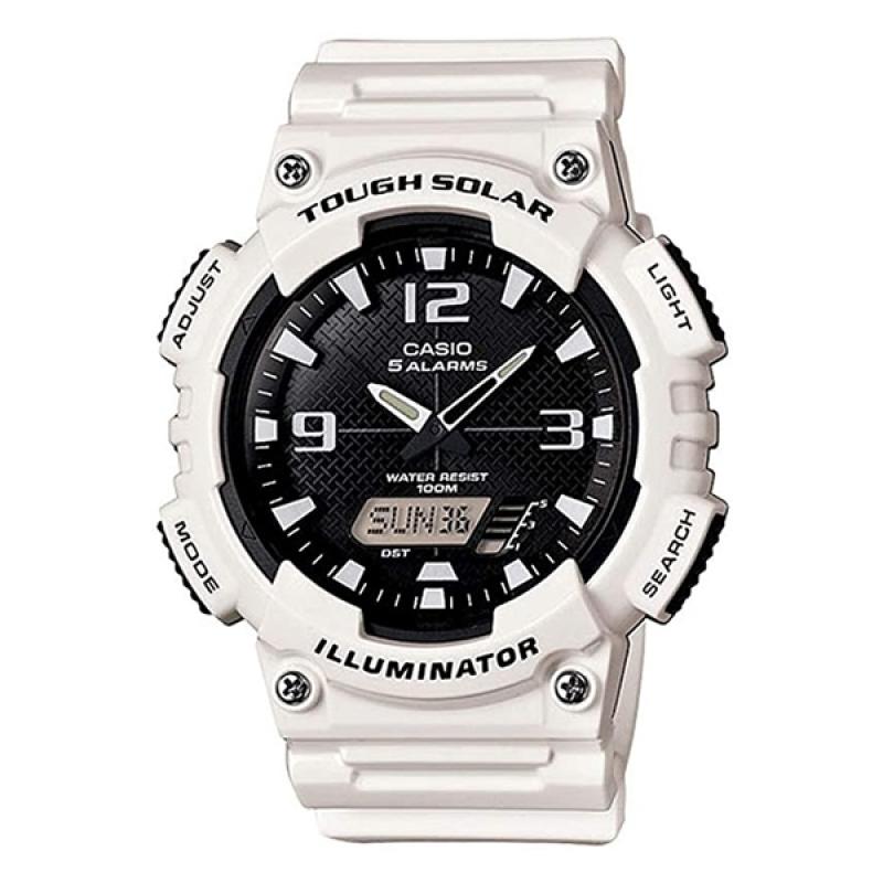 CASIO AQ-S810WC-7AVDF TOUGH SOLAR DUAL TIME WATCH FOR MEN