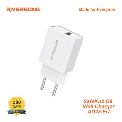 Riversong AD23 SafeKub D8 18W Charging Adapter